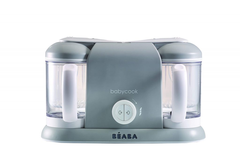 BEABA Babycook Plus 4 in 1 Steam Cooker and Blender, beaba baby food maker, beaba babycook original, Fresh, Healthy and Tasty Baby Food Making