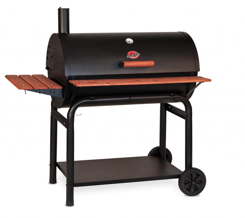 Char-Griller 2137 Outlaw 1063 Square Inch Charcoal Grill Smoker