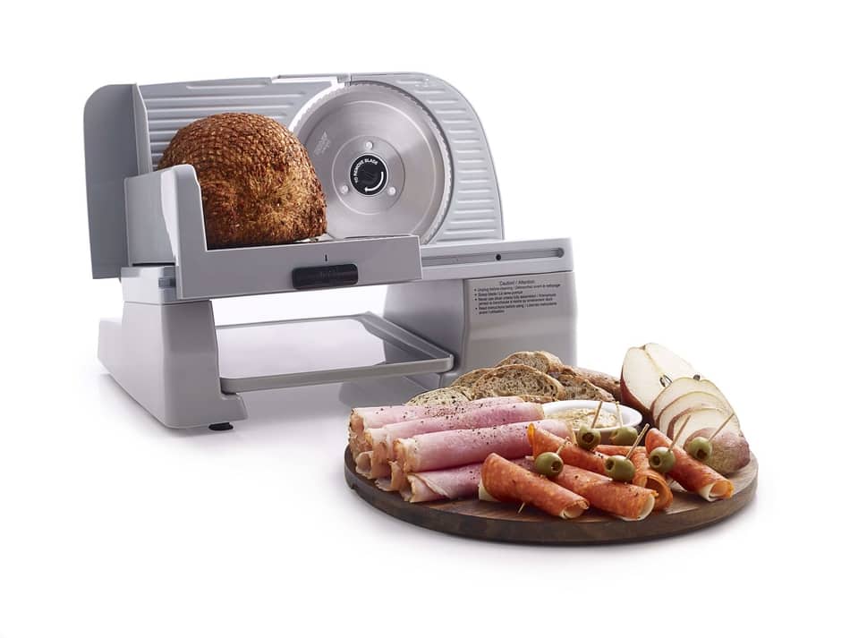 Chef'sChoice 609A000 Electric Meat Slicer with Stainless Steel Blade