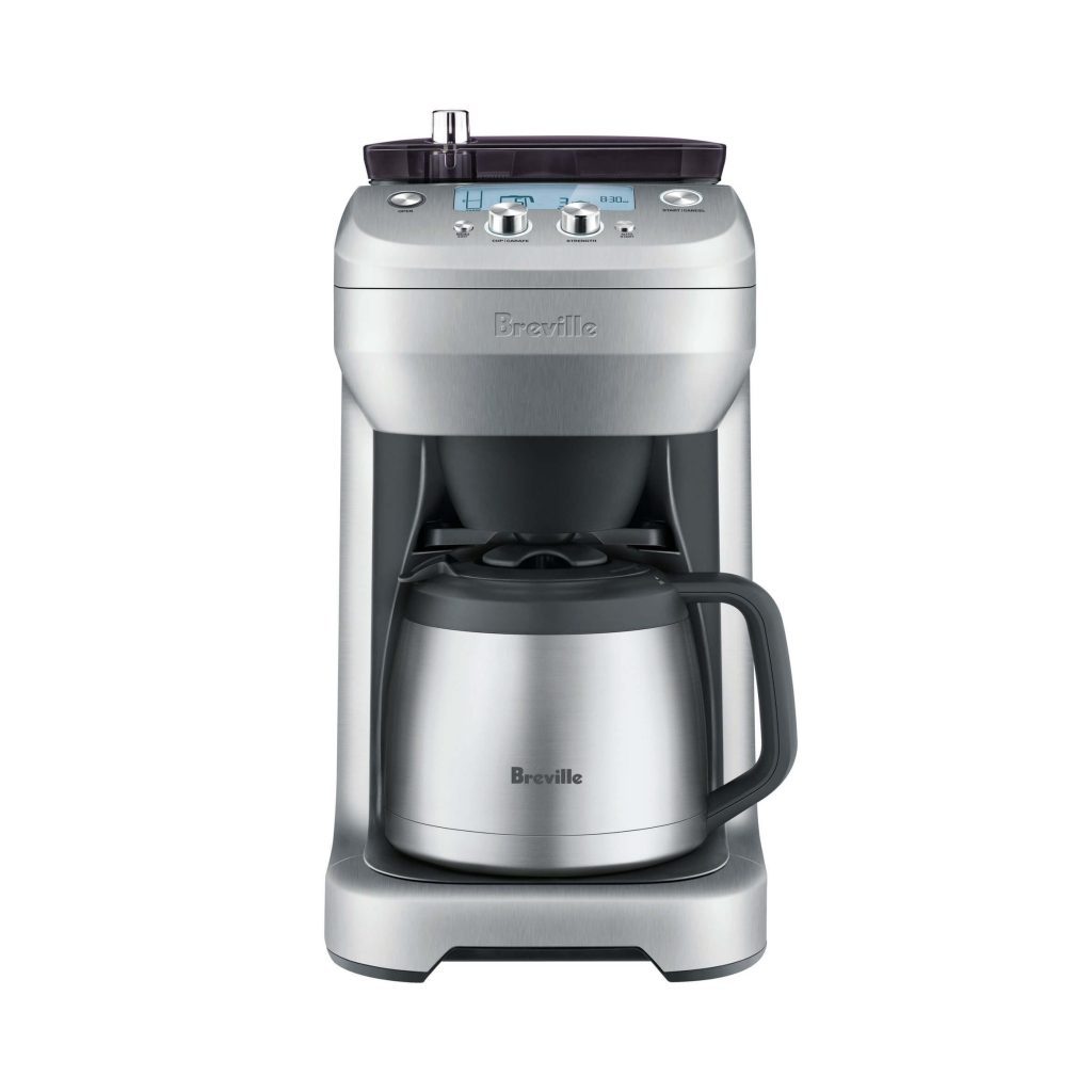 Breville BDC650BSS Brushed Coffee maker with Grinder, coffee maker with grinder, coffee maker reviews, grind and brew coffee maker 
