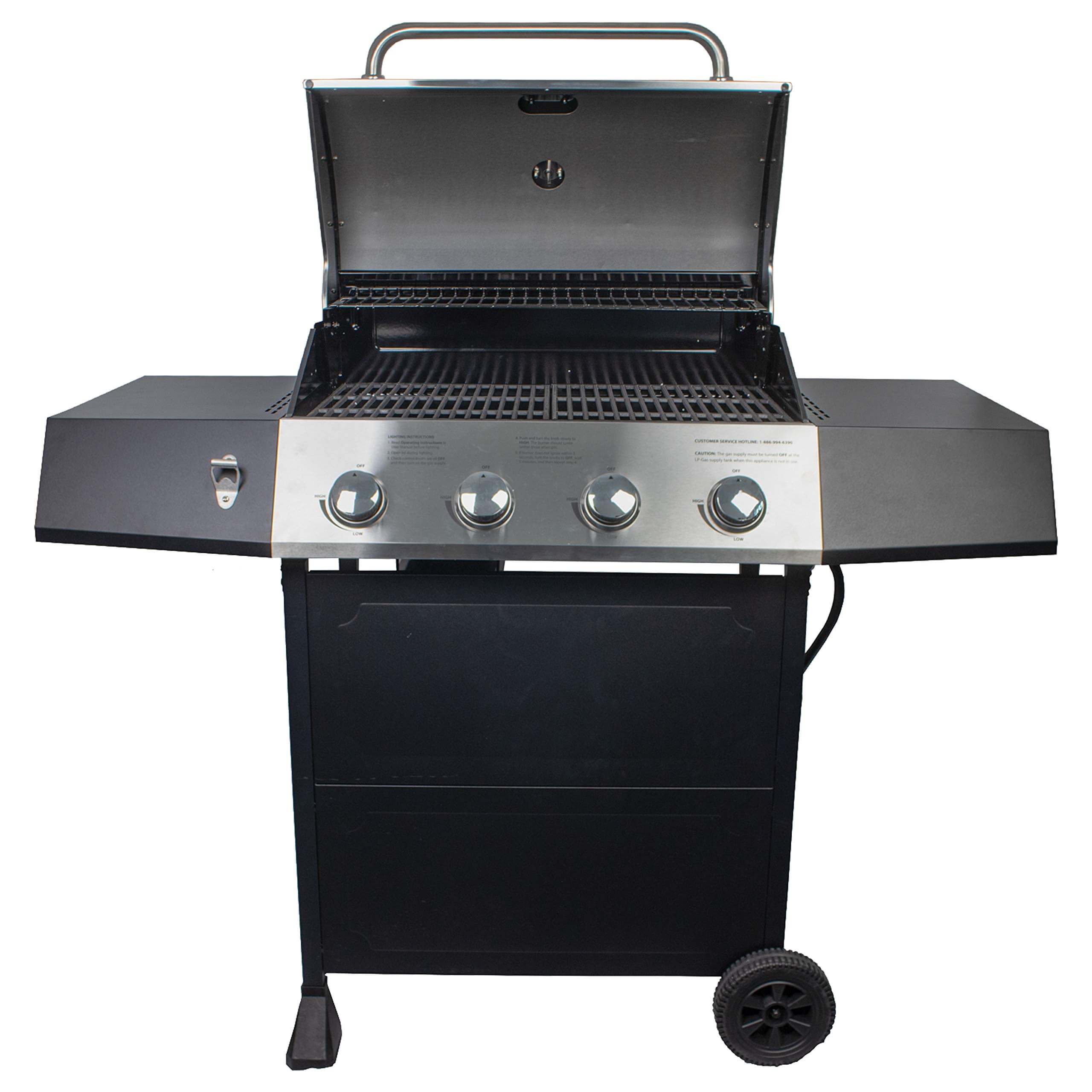 Cuisinart CGG-7400 Full Size Four Burner Gas Grill, best value gas grill, best rated gas grills, best gas grills under 300, best gas grill under 300, best gas grill under $200, best smokers under 300, Best Gas Grill under $300 for Delicious and Easy Home Grilling