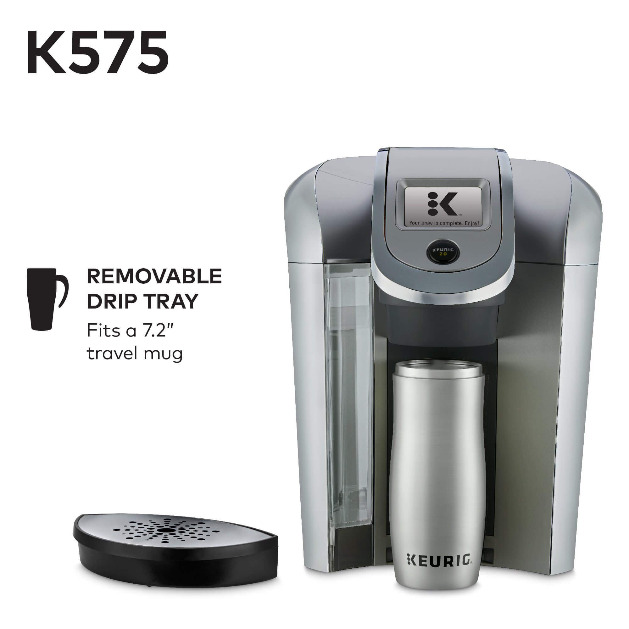 Keurig K575 Single Serve K-Cup Pod Coffee Brewer, best coffee machine with grinder, coffeemaker, best keurig