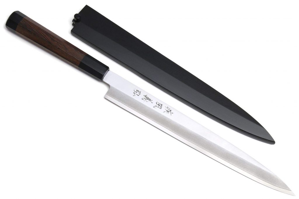 Yoshihiro VGYA270SH Hongasumi VG-10 Stainless Steel Yanagi Sushi Sashimi Japanese Knife, Best Japanese chef knives, best household kitchen knives 