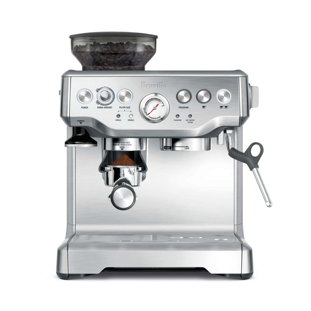 best latte machine, best latte maker, best home latte machine, Breville the Barista Express Espresso BES870XL Machine 