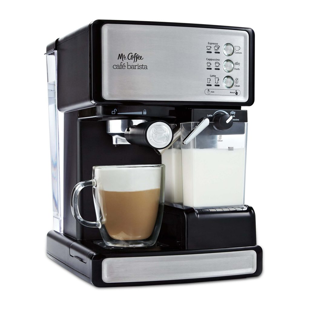 Mr. Coffee Espresso and Cappuccino Maker, best latte machine 2020, mr. coffee latte maker, mr. coffee espresso maker 