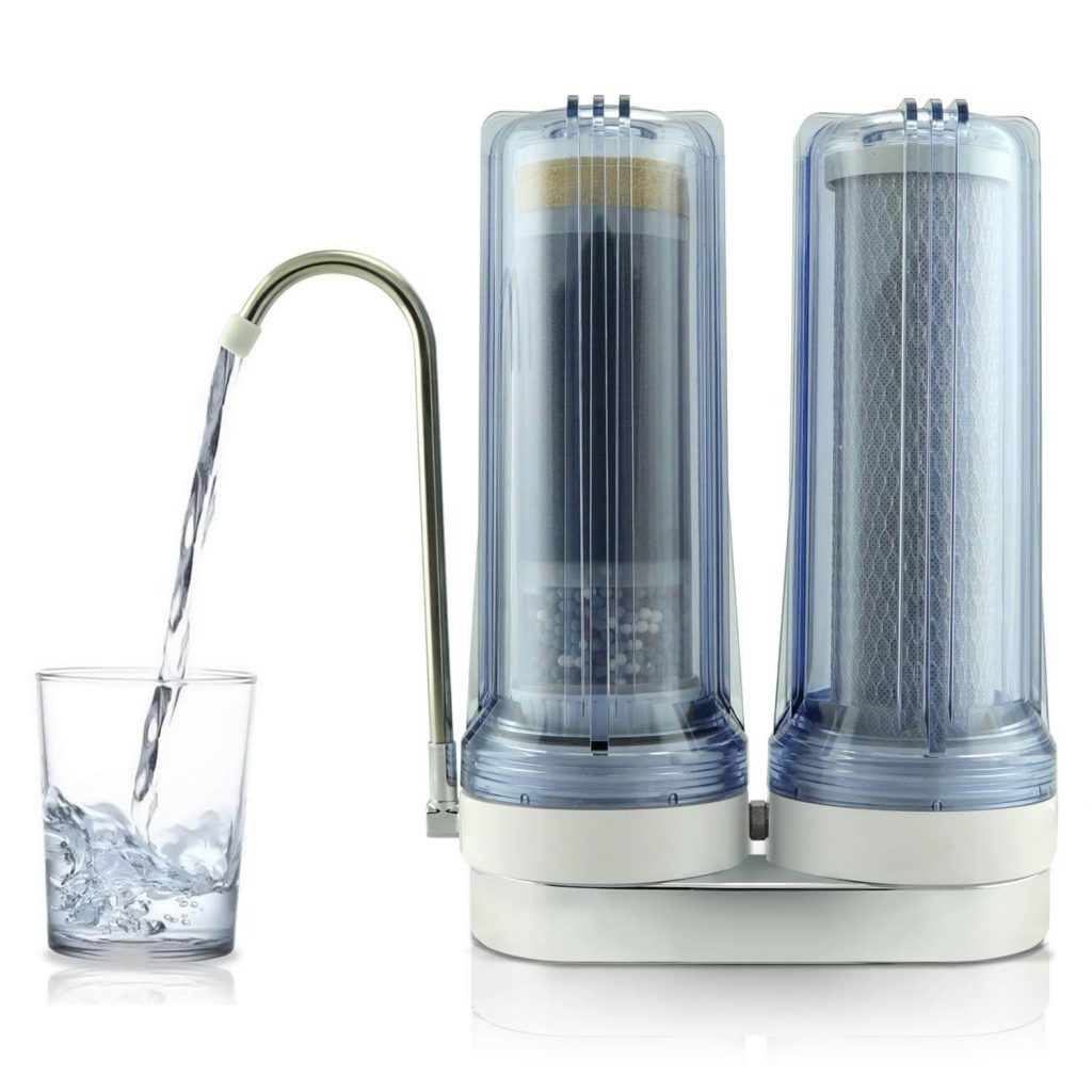 APEX EXPRT MR-2050 Quality Dual Countertop Drinking Water Filter,apex water filters, alkaline water filter amazon, best water purifier system, best gravity water filter, drinking water filter system, counter water filter 