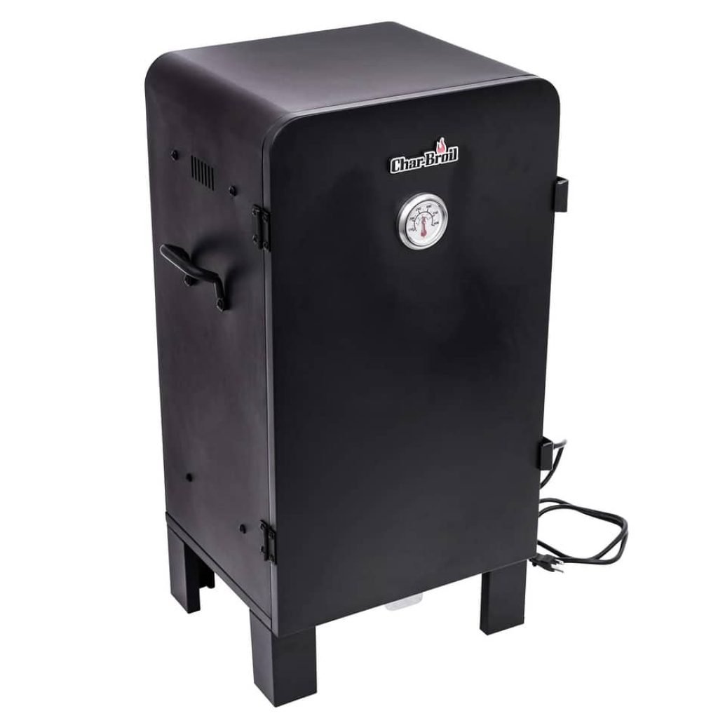 Char-Broil Analog Electric Smoker, best electric smoker under 200, best small smoker, best budget pellet smoker, best electric smoker for cold weather 
