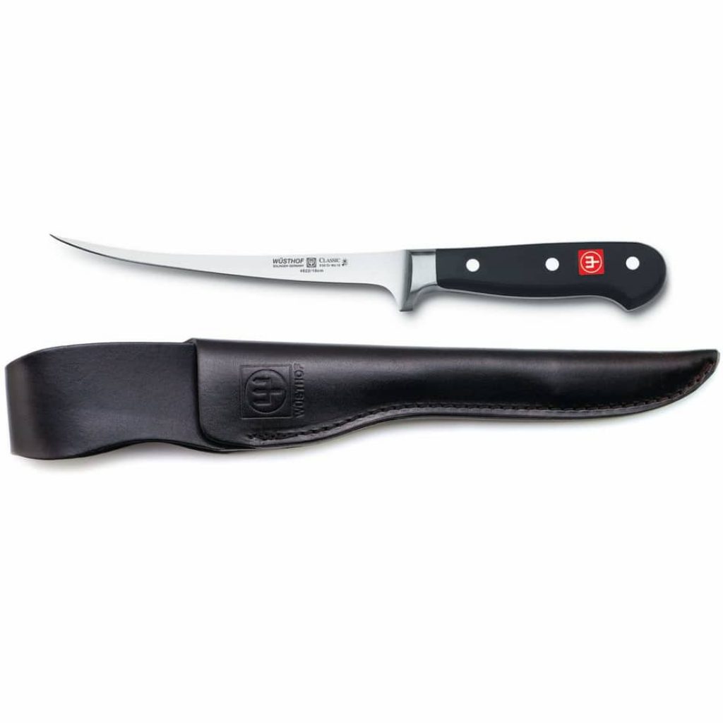 WÜSTHOF Classic 7 Inch Fillet Knife, wusthof fillet knife, wustof fillet knife, wusthof gourmet 7-inch fish fillet knife review, 
