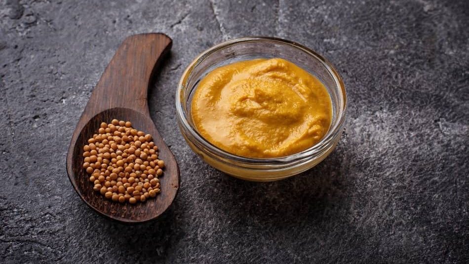 Hot English Mustard is the best substitute for dijon mustard
