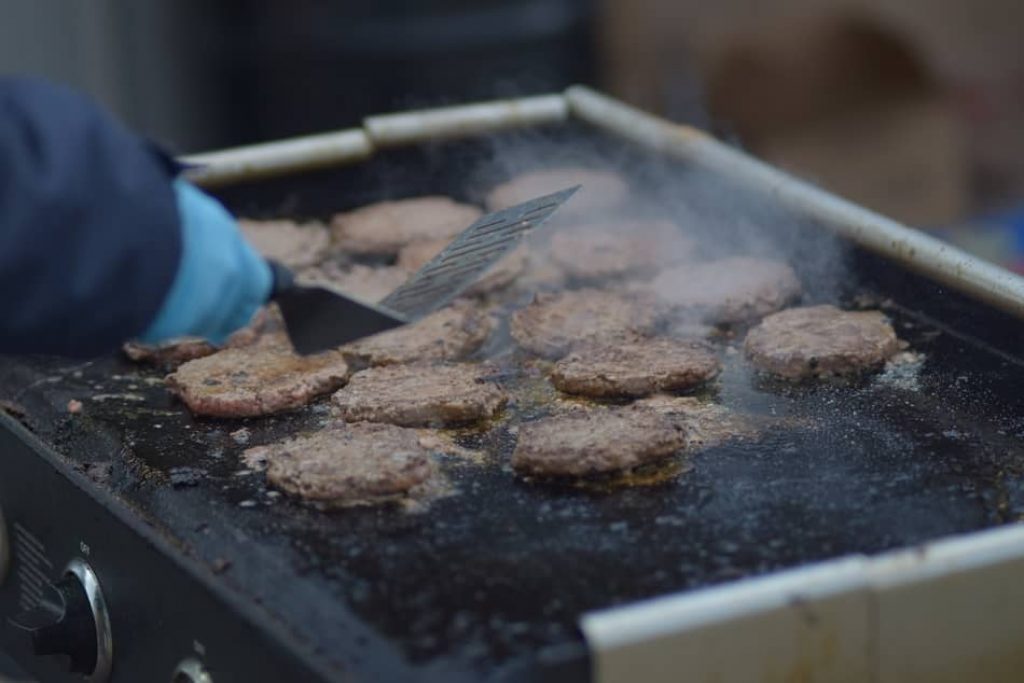 flat top grill tricks
