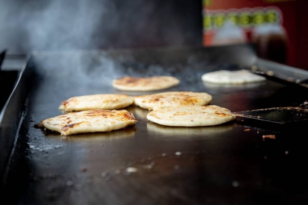 best way to reheat pupusas