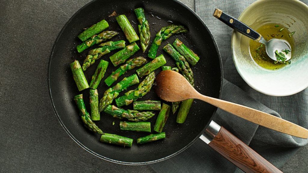 how to reheat asparagus 