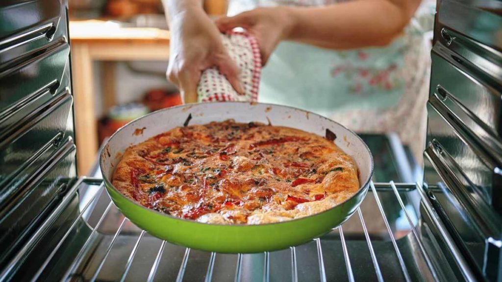 how to reheat frittata in the oven?