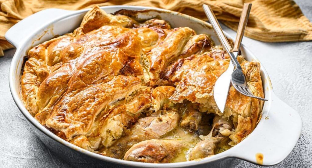 how to reheat chicken pot pie