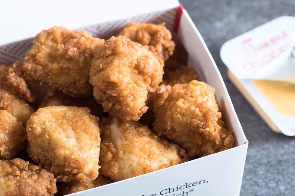 how to reheat chick fil a nuggets