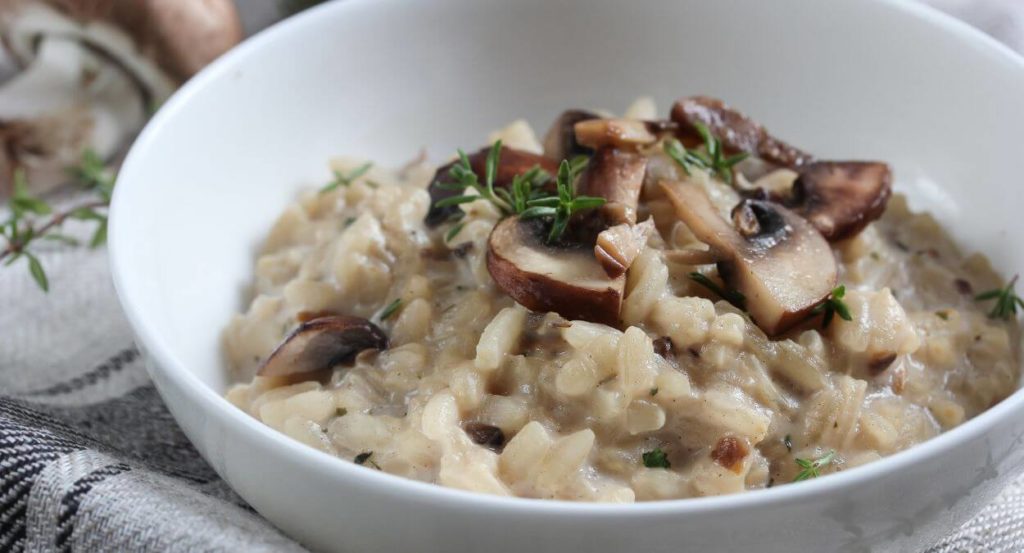 How do you keep risotto from getting soggy?