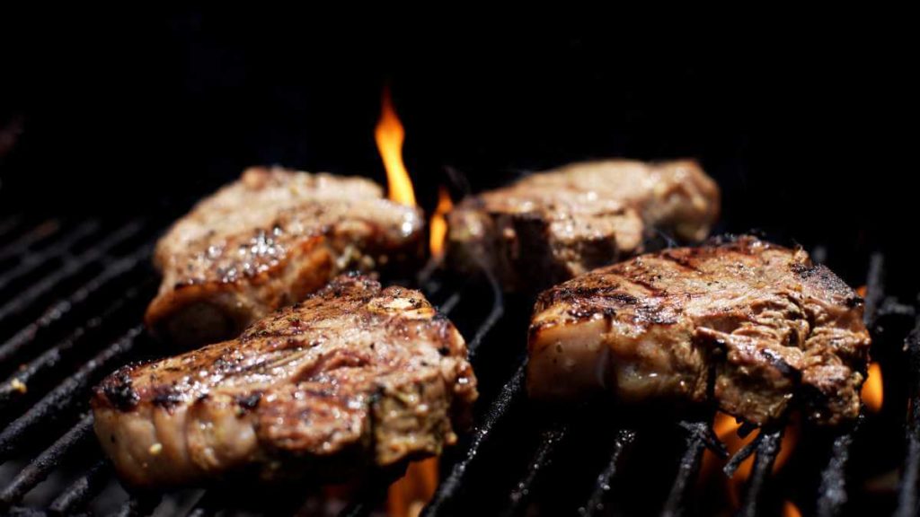 how to reheat lamb chops on grill