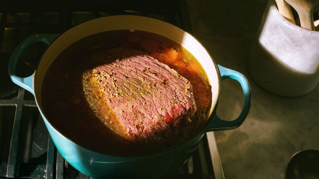 Reheat Corned Beef in Sous Vide