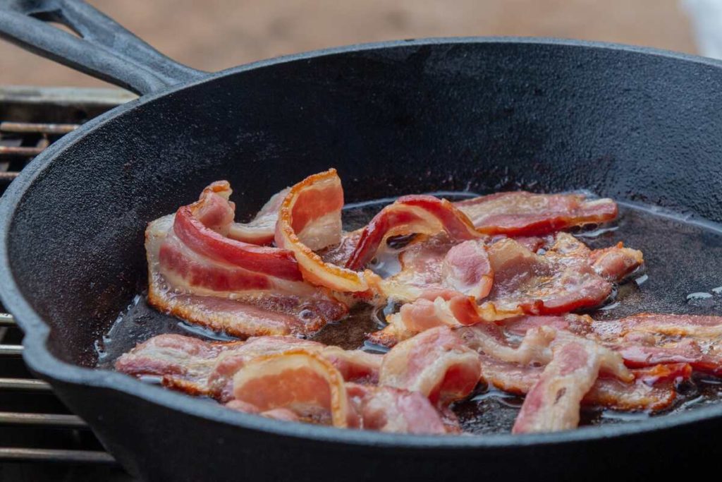 reheat bacon in stovetop