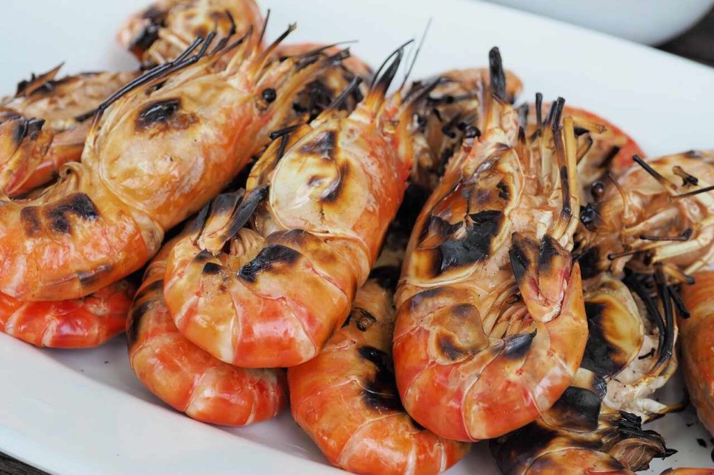 what goes with grilled shrimp