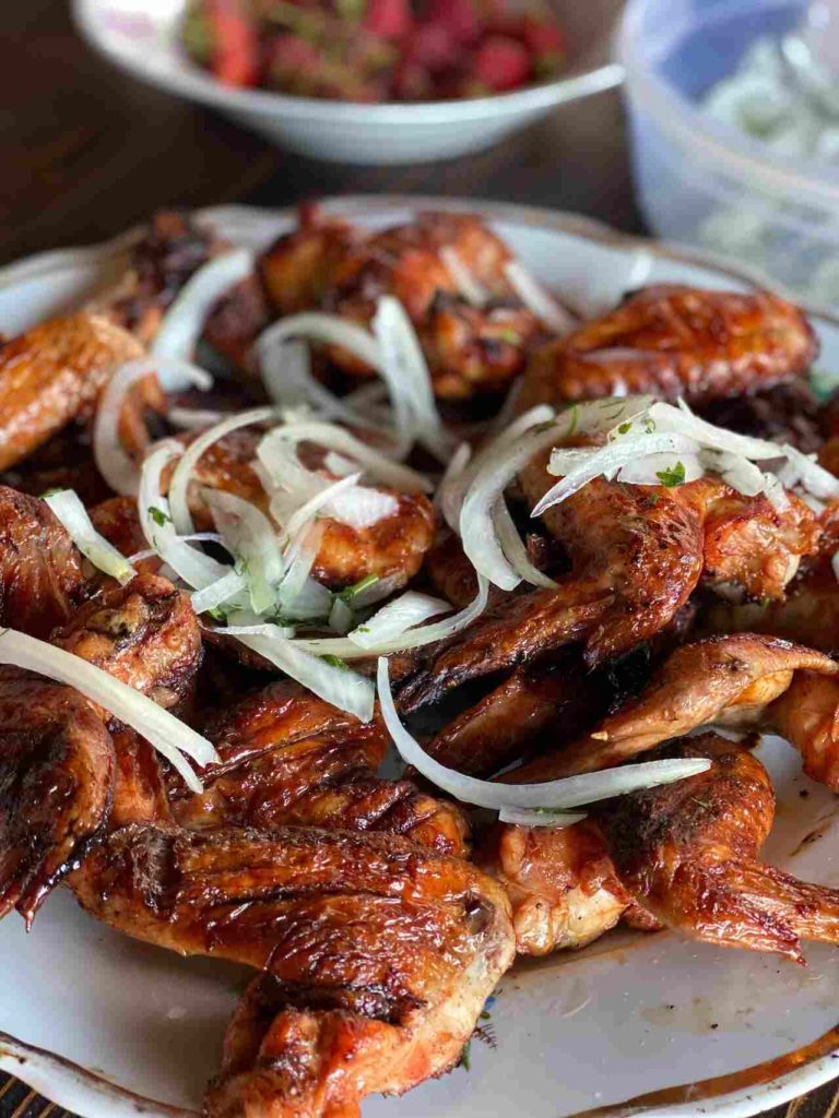 easy sides for chicken wings
